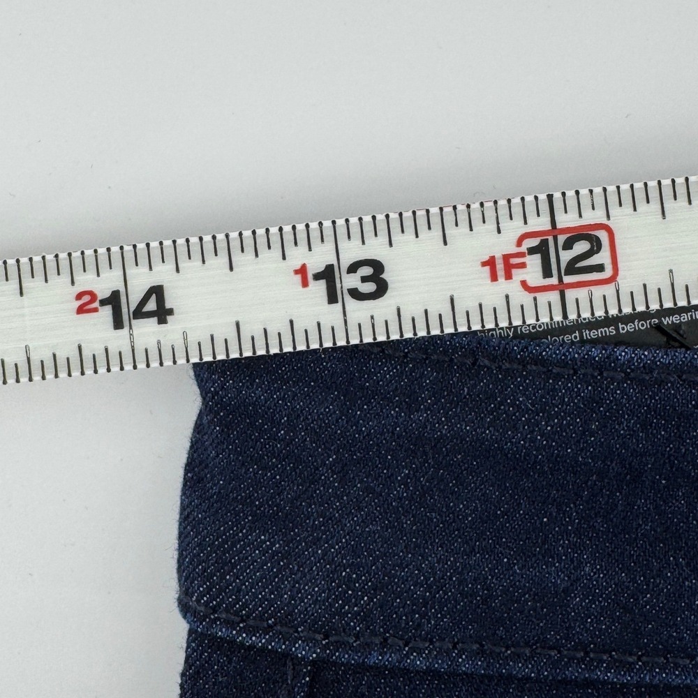 Joe's Jeans Clean Wide Leg Trouser 26 Indigo Dark Wash Quiet Luxury NWT - Picture 8 of 9